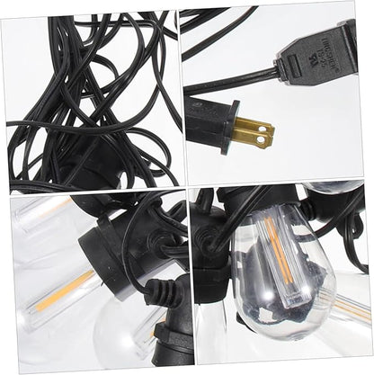 15m Led String Lights Outdoor Festive Canopy Lights for Parties Gardens and Christmas Decorations LEDs Us
