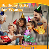 Solar Watering Can Lights, Hummingbird Gifts for Women Mom Grandma Birthday, Waterproof Outdoor Multicolor Garden | Lumora