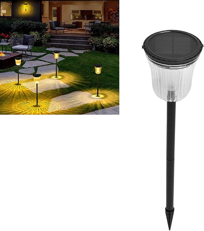 Solar Lawn Lamp LED Landscape Lights Solar Pathway Lamp Outdoor Decorative Light for Patio Garden - Energy Saving, IP55, Ideal for Christmas and Outdoor Use