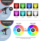Linkind Multicolor Solar Spot Lights 4 Pack+ Warm White Solar Pathway Lights 8 Pack - Outdoor Security Flood Light | Lumora