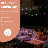 DOITOOL Solar-Powered Cherry Blossom String Lights Outdoor Flower Shape Lamp LED Multi-Color Patio Garden Festival | Lumora