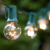 C7/E12 Light Stringer, E12 Sockets, 12” Socket Spacing, Outdoor String Light Patio Stringer Christmas Lights | Lumora