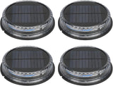 Hyuduo Solar Ground Lights Outdoor, IP65 Waterproof Pathway LED Lights with Warm White Light, Auto On/Off Sensor, 4 | Lumora