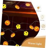 Zerodeko Sports Ball String Lights LED Sports Decoration for Parties Camping Indoor Decor Battery Operated with | Lumora