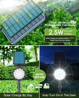 DBF Solar Outdoor Lights, 600LM Solar Spot Lights Outdoor Waterproof with 2 Lighting Modes, Adjustable Head & Solar | Lumora