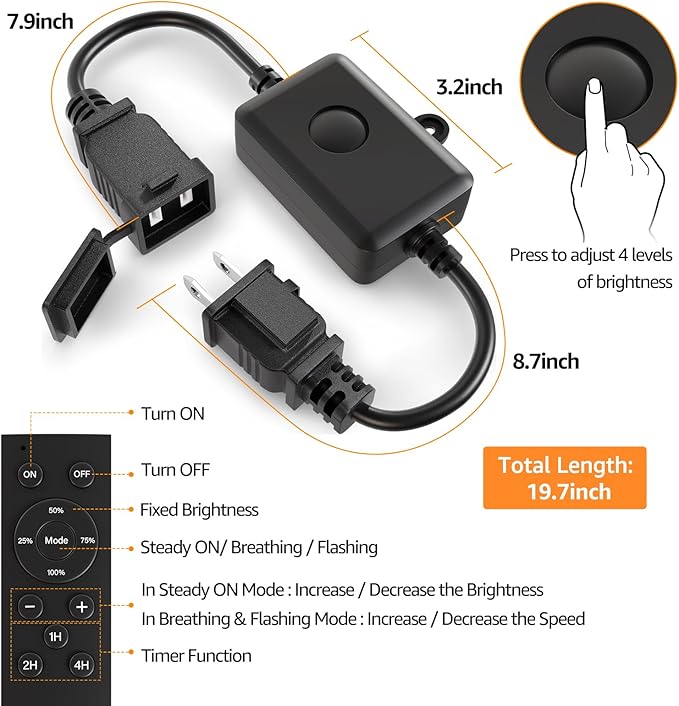 100FT A39 Outdoor String Light Bundle with Dimmer Plug for Patio Backyard Garden Decor | Lumora