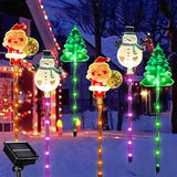 Pack of 6 Easy Installion Solar Ground Lights Easy Push Into Soil for Instants Festival Ambiances in Yard and | Lumora