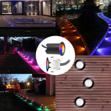 Recessed LED Deck Lights Kits with Protecting Shell,20Pack Φ1.18 IP67 Waterproof 12V Low Voltage Embedded Step | Lumora