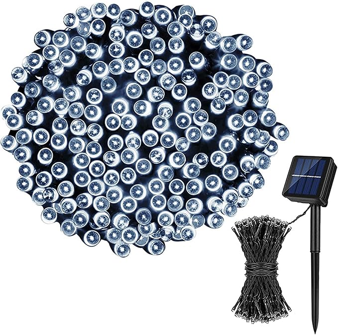 Solar String Lights Outdoor Lights LED Waterproof Star String Lights 8 Functions Holiday Decoration Lights Garden Lantern Outdoor Courtyard