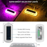 T-SUN Solar Deck Lights Outdoor Waterproof, Deck Lights Solar Powered, Driveway Marker Light for Fence Front Door | Lumora