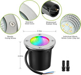 RGBW Warm White Low Voltage Landscape Lights 10W Color Adjustable LED Landscaping Lighting IP67 Waterproof Outdoor | Lumora