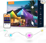 Permanent Outdoor Lights, 50FT with 32 Smart RGB LED Lights, DIY Scene Mode, IP68 Waterproof Christmas Lights for | Lumora