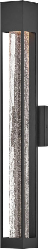Hinkley Vapor Large Wall Mount Lantern, Black | Lumora