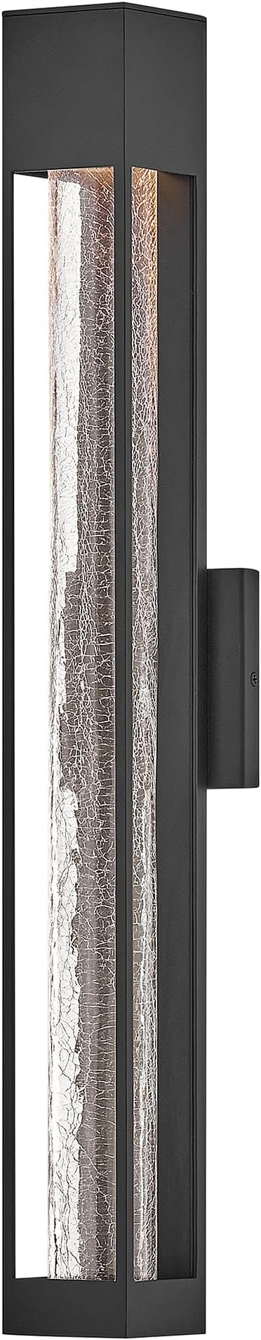 Hinkley Vapor Large Wall Mount Lantern, Black | Lumora