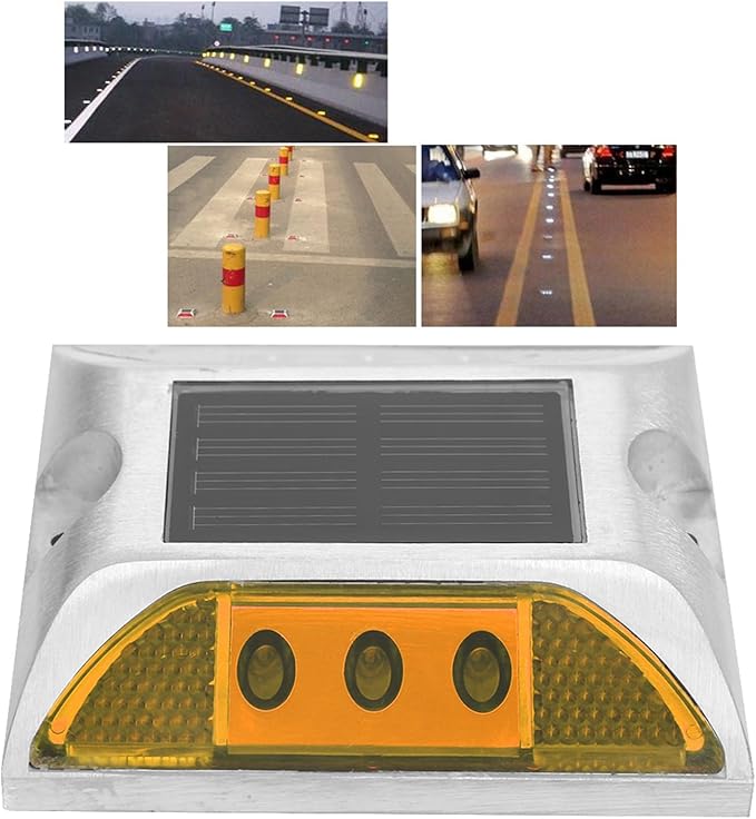AUNMAS Solar Pathway Lights Outdoor, Solar Powered Driveway Markers, Ground Lights for Yard, Deck, Dock, Stairs and | Lumora