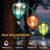 11FT Multicolor String Lights with 10 Bulbs，UL Listed Connectable Waterproof Decorative LED Fairy Hanging Curtain | Lumora