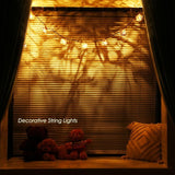 Rattan Ball String Lights Plug in Fairy Lights for Thanksgiving Decorations Indoor Outdoor Patio Garden Balcony | Lumora
