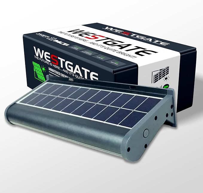 Solar Sign Light 1000LM - All-Night Outdoor Illumination for Commercial Signage, Billboard, Pathway & Entrances - 1ft Dual-CCT Waterproof LED Light in Robust Aluminum Alloy with Polycarbonate Cover
