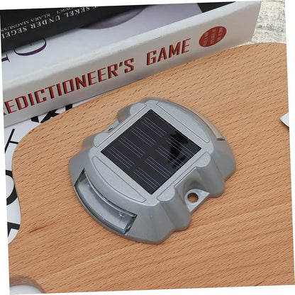TEHAUX Solar Road Light Waterproof LED Outdoor Lamp Buried Solar Pathway Light for Garden and Yard Anti-Pressure Design for Pathways and Driveways