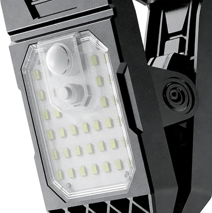 Weatherproof Motion Solar Light, Outdoor LED Clamp On, Solar-Powered Lamp for Backyard and Porch, High Efficiency Safe Nighttime Illumination, Street Road Parking Lot Basketball Lighting