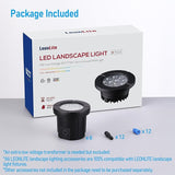 LEONLITE Dia. 4 Inch 5CCT Well Lights Landscape LED In Ground, 5 Color Temperature Selectable, 12-24V AC/DC CRI90 | Lumora