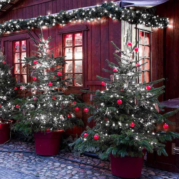 50 Count Wide Angle 5MM Mini LED Christmas Lights,White Led String Lights for Outdoor and Indoor Christmas Trees | Lumora