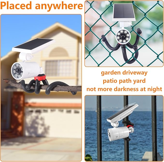 Camping Motion Sensor Light Solar Powered(2pcs), FREE 100-Week Replacement/Refund, Solar Motion Lights Outdoor | Lumora
