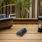 Cabilock 12pcs Solar LED Step Lights Warm White Outdoor Fence and Railing Lights Waterproof Solar Powered Deck | Lumora