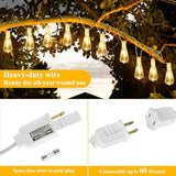 Brightever Outdoor String Light 25 FT, ST38 Patio Lights with 13 Edison Bulbs, Waterproof Connectable Hanging | Lumora