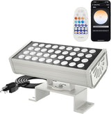 Wall Washer Light – Smart LED Landscape Spotlights with 6CCT Adjustable Color - Outdoor Security Flood Light | Lumora