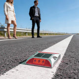 Solar Path Lights,Waterproof LED Lighting - LED Solar Powered Driveway Marker Deck - Outdoor Security Flood Light | Lumora
