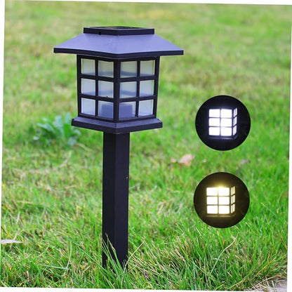 ARTIBETTER Outdoor Solar Pathway Lights Durable Led Landscape Lighting for Lawn Patio Walkway Energy-Saving Easy Installation White Light