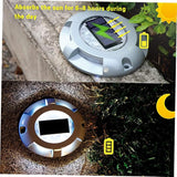 SUPVOX Solar Ground Lights: Aluminum Alloy Automatic Led Solar Driveway Lights for Garden - Outdoor Path Light | Lumora
