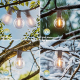 Bomcosy CA 25FT G40 LED Globe String Lights Black | Lumora