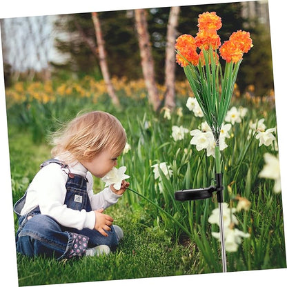 Solar Light Decorative Garden Landscape Lamp Led Flower Solar Pathway Light for Courtyards Parks and Gardens Auto at Night and Stylish Design