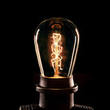 Hometown Evolution, Inc. 100' E26 Commercial Edison Bulb Outdoor String Lights (100 Foot 50 Socket, S14 Zig Zag | Lumora