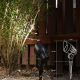 GOODSMANN Low Voltage Spotlight 12V AC Landscape Lighting 5W LED 6500K Spot Light Outdoor Hardwired Replaceable LED | Lumora