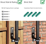 2 Pack 9 FT Heavy Duty String Light Poles,for Fence,Wood Deck Railing | Lumora