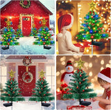 Upgraded Solar Outdoor Christmas Tree Lights Multicolor, 800mA Solar Powered Outdoor Lighted Xmas Tree Waterproof | Lumora