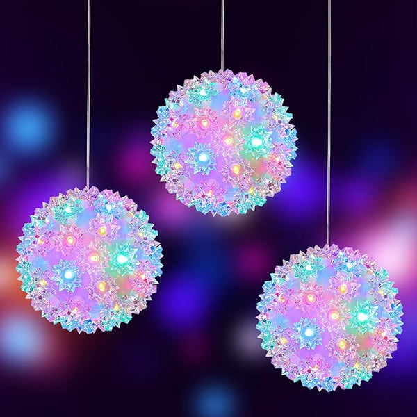 Brightown Outdoor Christmas Decorations-Starlight Sphere, Replaceable Bulbs with Add-On Plug, Lighted Sphere Balls | Lumora