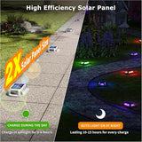 4Pack Aluminum Alloy Solar Driveway Lights, IP68 Solar Deck Light Marine Dock Lights Outdoor Waterproof | Lumora