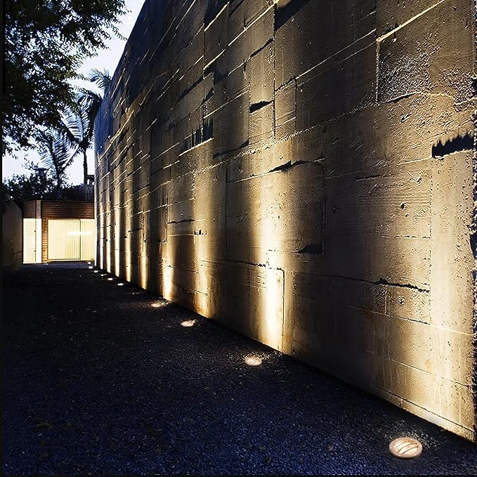 Malibu C LED Well Light Low Voltage Landscape Lighting Floodlight Spotlights for Driveway, Deck, Garden, Outdoor Lighting 8403-3500-01