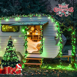 JMEXSUSS Green Christmas String Lights Indoor Outdoor Clear Wire, 200 LED Green Lights for St Patrick's Day Spring | Lumora