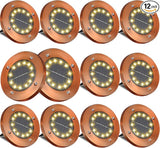 Outdoor In-Ground Lights Disc Outdoor Garden In Ground Landscape 12 Pack 12 led for Pathway Yard Patio | Lumora