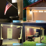 HYPERLITE LED Wall Pack Light: 40W 3000K Wall Pack Lights Outdoor with Dusk to Dawn Photocell, 5200lm ETL Listed | Lumora