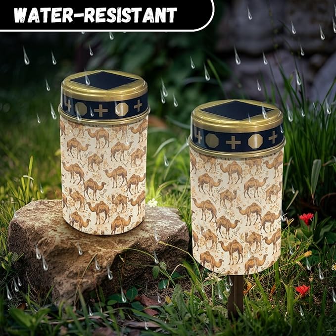 Desert Camel Outdoor Solar Lights for Home Solar Garden Lights Waterproof Solar-Powered Fairy Lights for | Lumora