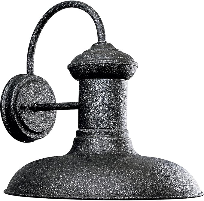 Progress Lighting P5723-71 Brookside Outdoor, 12-Inch Width x 12-5/16-Inch Height, Black