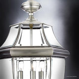 Urban Ambiance Luxury Colonial Outdoor Post Light, Large Size: 23" H x 12.5" W, with Tudor Style Elements | Lumora