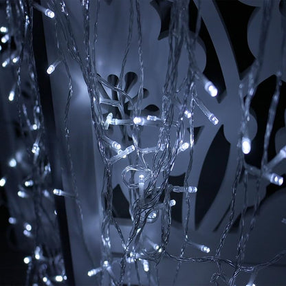 ZOIC 500 LED Christmas Wedding Party Fairy String Light Lamp 100 Meters (328 feet) 8 Modes 29V Memory Function White