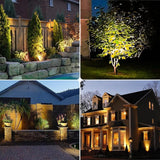 GKOLED UL Listed Solid Brass Landscape Spotlight, Low Voltage Outdoor Directional Uplight, with 5W MR16 LED Bulb & | Lumora